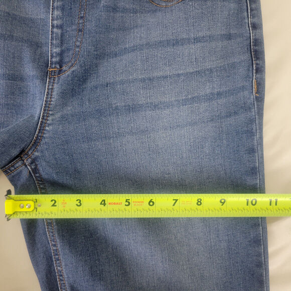 Passports Jeans Womens 8 Blue‎ Mid Rise Straight Leg Medium Wash Denim W29 x L26 - Picture 6 of 14